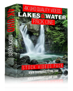 Lakes & Water - 4K UHD Stock Video Footage - Part 1, 2, 3 & 4