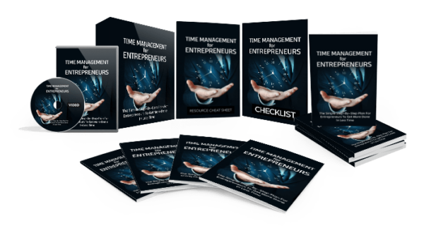 Time Management For Entrepreneurs Portfolio (eBook + Video Pack)